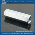 Zinc Galvanized Long Hexagon Coupler Nut